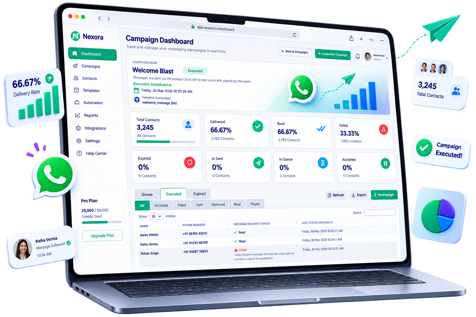 WhatsApp Campaign Management